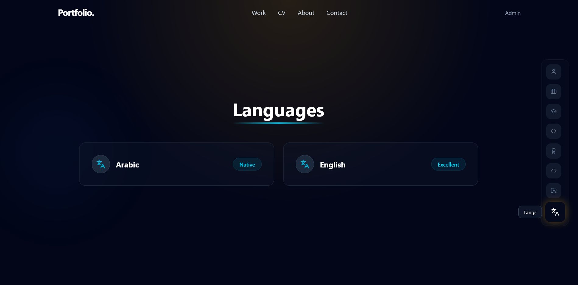 Next-Generation Personal Portfolio — Built with MERN, React TS & Tailwind