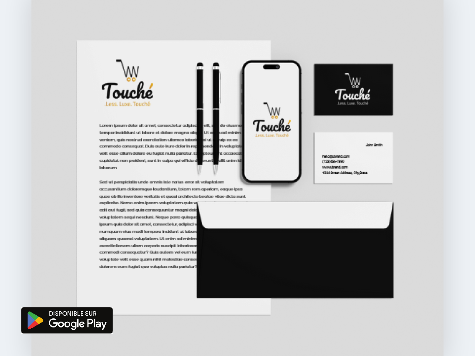 Touché - Graphic Design & Visual Identity